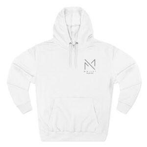 Three-Panel Fleece Hoodie